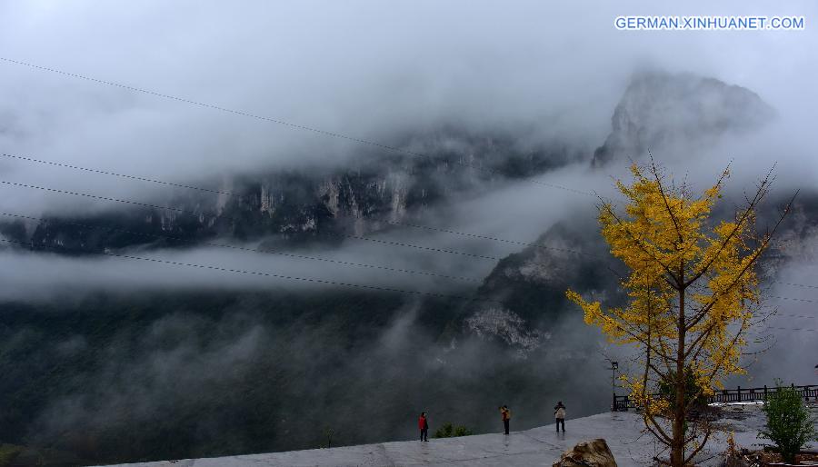 CHINA-HUBEI-GRAND CANYON-SCENERY (CN) 