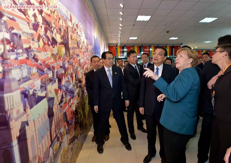 CHINA-HEFEI-LI KEQIANG-MERKEL-UNIVERSITY-VISIT(CN)