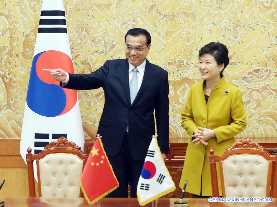 ROK-CHINA-LI KEQIANG-TALKS (CN)  