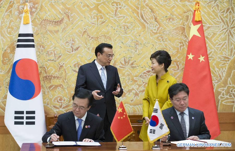 ROK-CHINA-LI KEQIANG-TALKS (CN)  