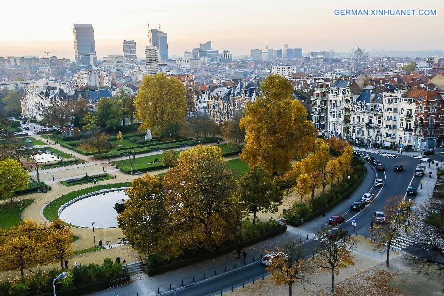 BELGIUM-BRUSSELS-AUTUMN-LANDSCAPE