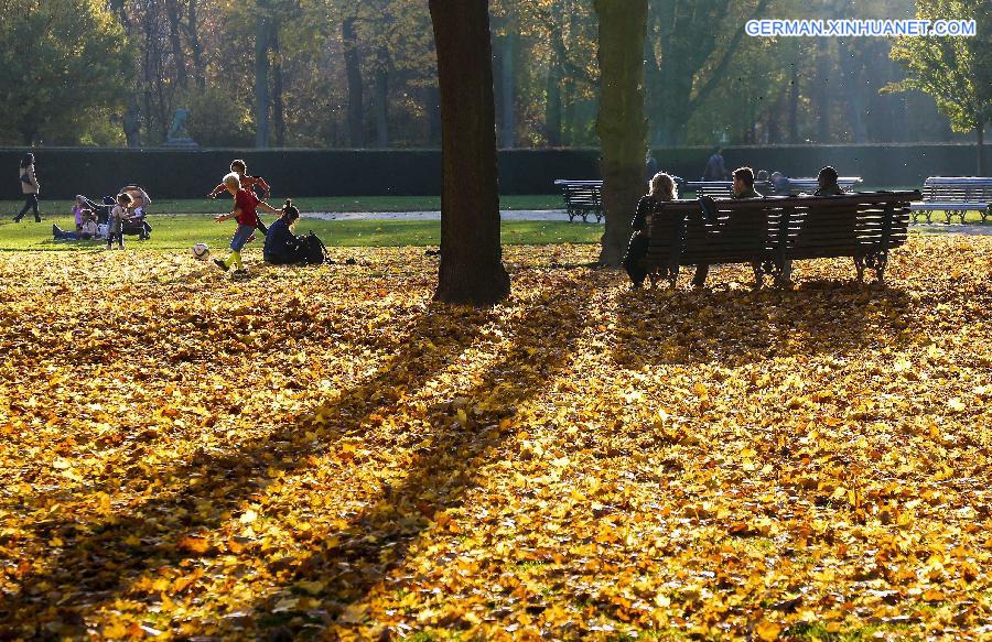 BELGIUM-BRUSSELS-AUTUMN-LANDSCAPE