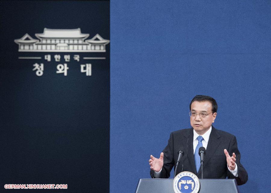 ROK-CHINA-JAPAN-SUMMIT-PRESS CONFERENCE