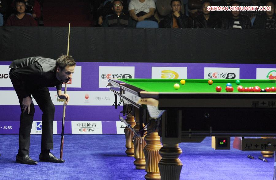 (SP)CHINA-DAQING-SNOOKER-INTERNATIONAL CHAMPIONSHIP-FINAL (CN)