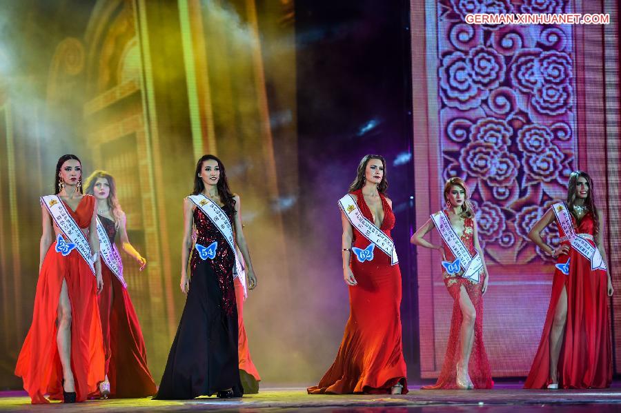 CHINA-GUANGDONG-MISS MODEL OF THE WORLD (CN)