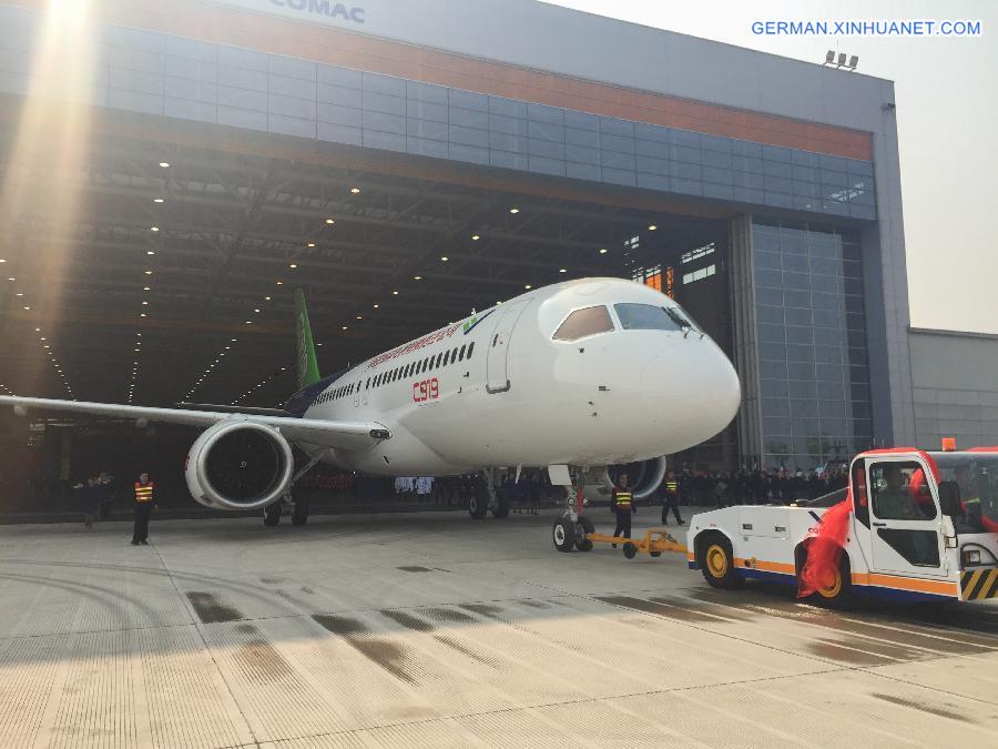 CHINA-SHANGHAI-LARGE PASSENGER AIRCRAFT-C919 (CN)