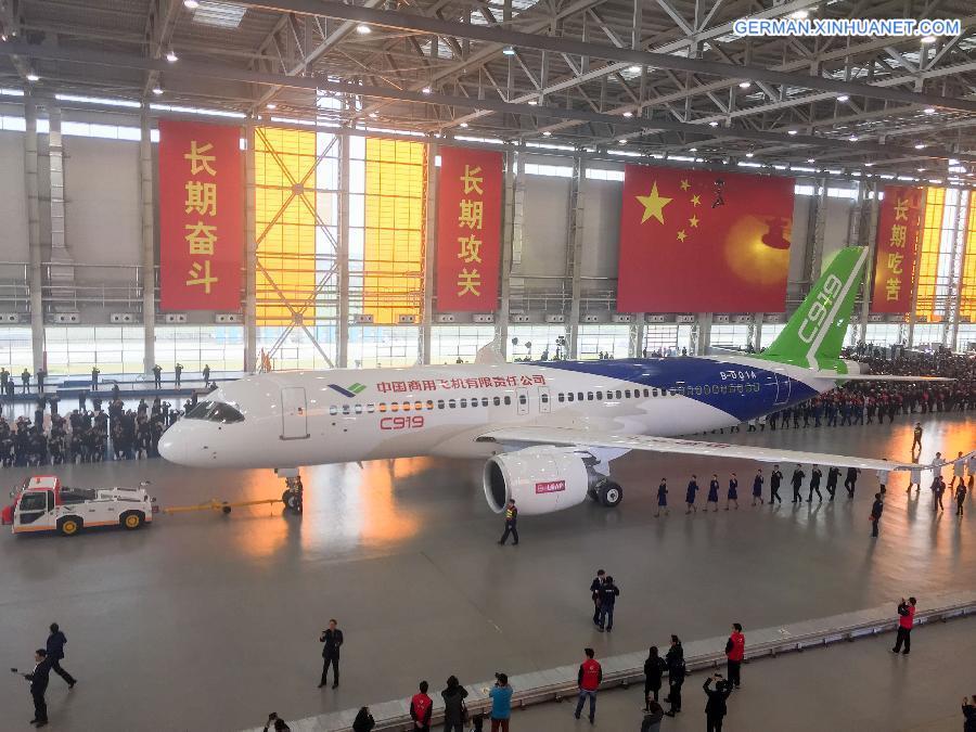 CHINA-SHANGHAI-LARGE PASSENGER AIRCRAFT-C919 (CN)