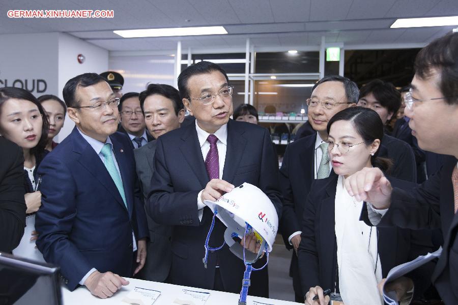 SOUTH KOREA-CHINA-LI KEQIANG-VISIT