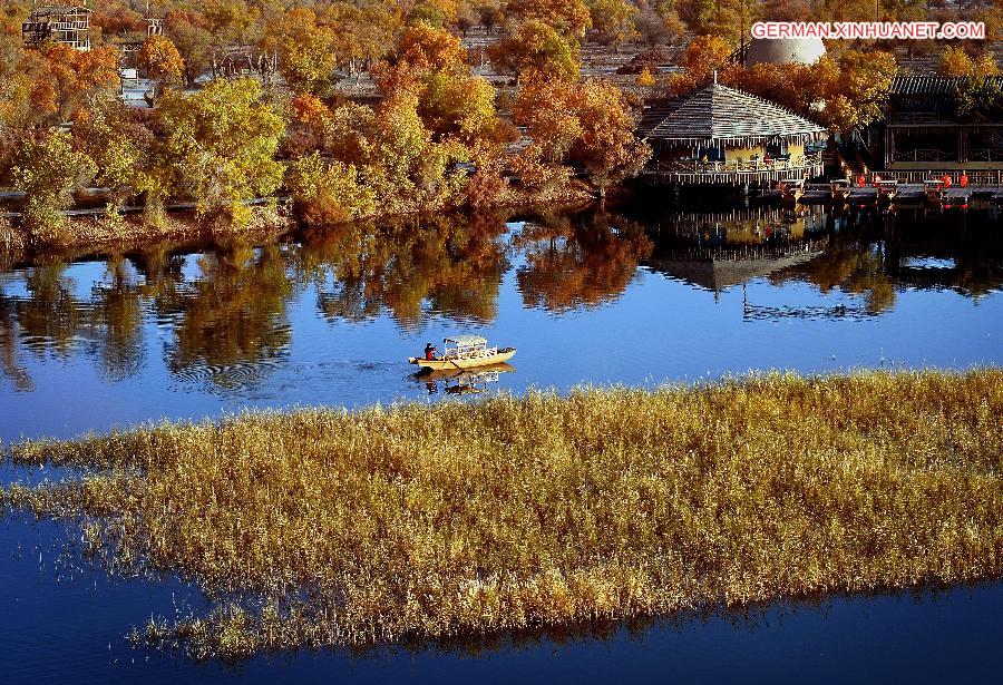 CHINA-XINJIANG-POPLAR-SCENERY (CN)