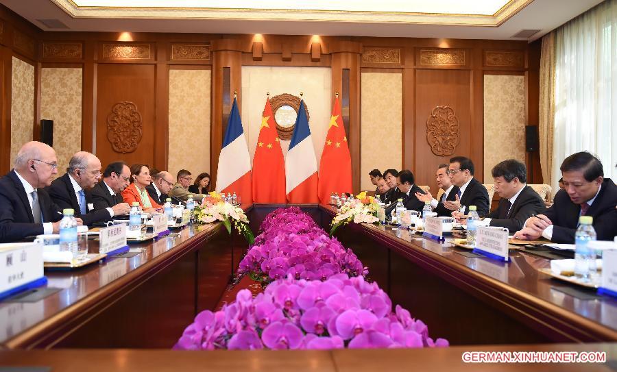 CHINA-BEIJING-LI KEQIANG-FRENCH PRESIDENT-HOLLANDE-MEETING (CN)