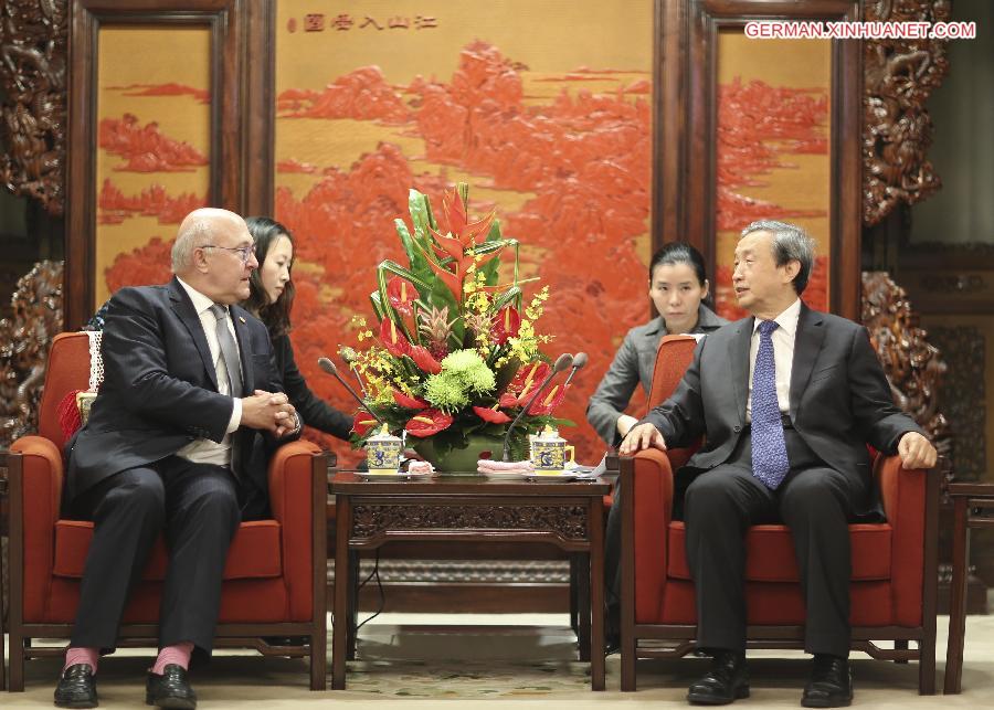 CHINA-BEIJING-MA KAI-FRENCH FINANCE MINISTER-MEETING (CN)