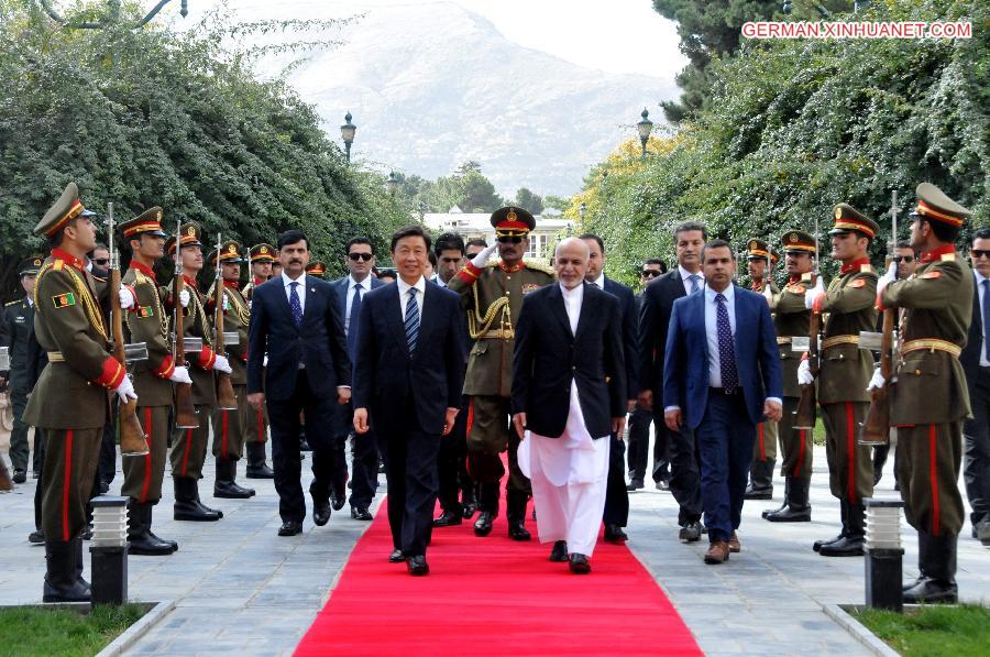 AFGHANISTAN-CHINA-LI YUANCHAO-GHANI