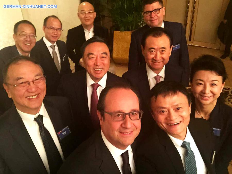 CHINA-BEIJING-FRENCH PRESIDENT-HOLLANDE-BREAKFAST MEETING (CN)