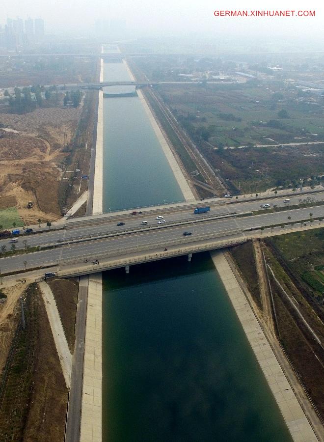 CHINA-SOUTH-TO-NORTH WATER DIVERSION PROJECT-FIRST OPERATION YEAR (CN)