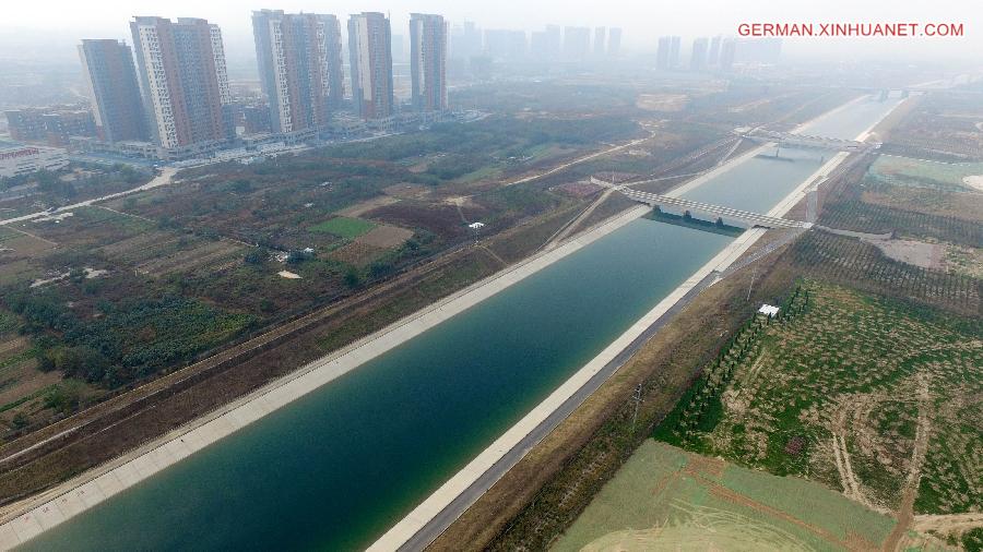 CHINA-SOUTH-TO-NORTH WATER DIVERSION PROJECT-FIRST OPERATION YEAR (CN)