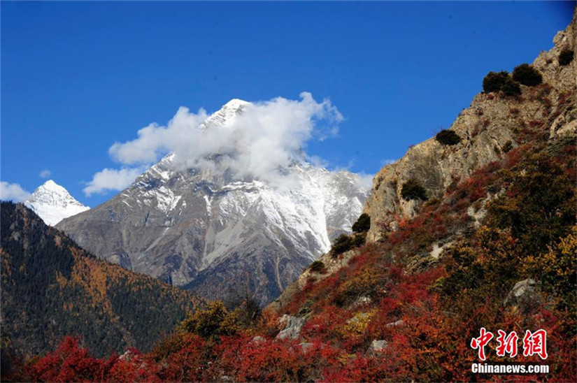 Wundersch ne Landschaft in Tibet