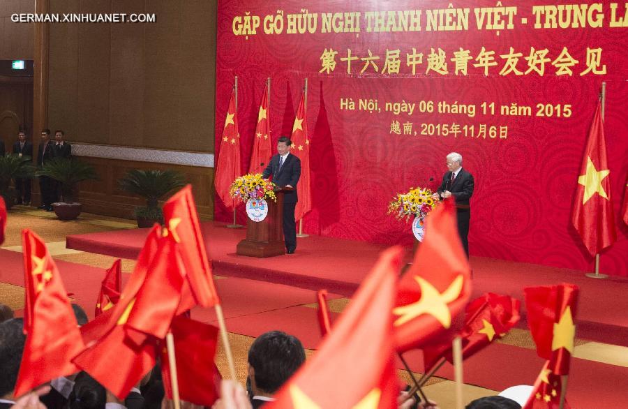 VIETNAM-HANOI-CHINA-XI JINPING-YOUTH FRIENDSHIP ACTIVITY