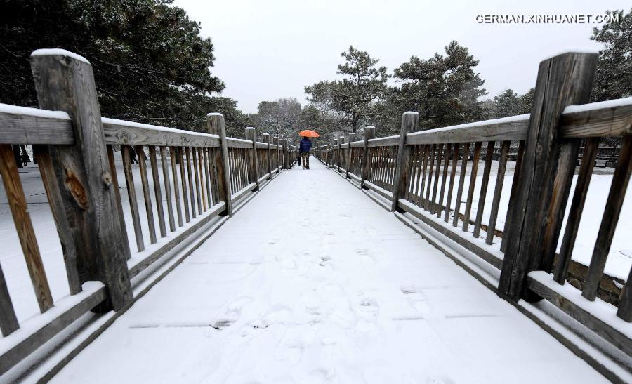 CHINA-HEBEI-SNOWFALL (CN)