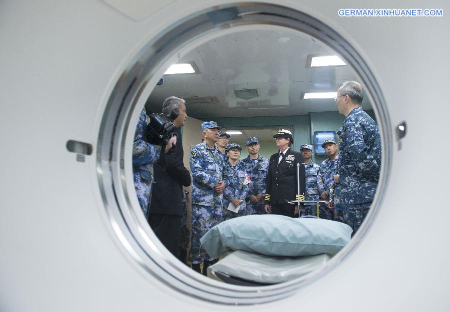 U.S.-SAN DIEGO-CHINESE NAVY-HOSPITAL SHIP-VISIT