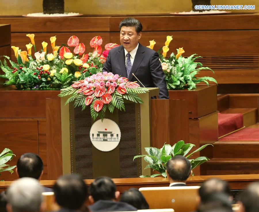 VIETNAM-HANOI-CHINA-XI JINPING-NATIONAL ASSEMBLY-SPEECH