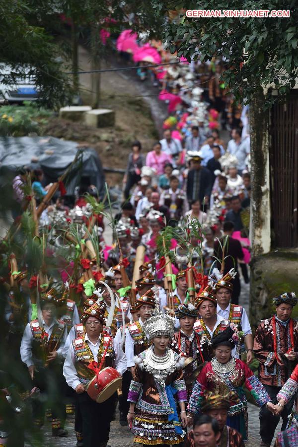 CHINA-GUANGXI-RONGSHUI-LUSHENG HORSE FIGHTING FESTIVAL (CN) 