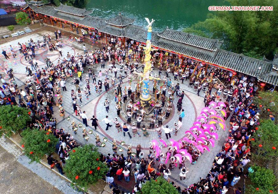 CHINA-GUANGXI-RONGSHUI-LUSHENG HORSE FIGHTING FESTIVAL (CN) 