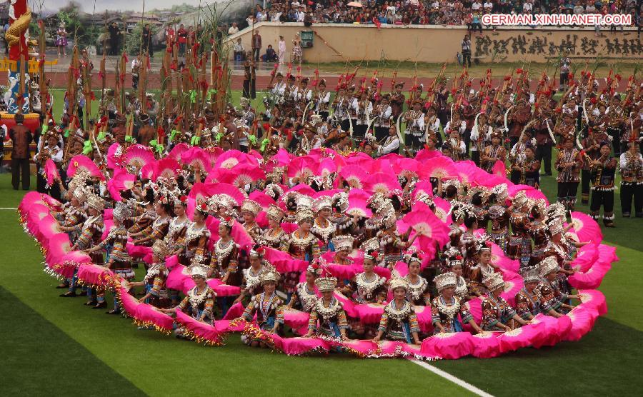 #CHINA-GUANGXI-LIUZHOU-LUSHENG HORSE FIGHTING FESTIVAL (CN)