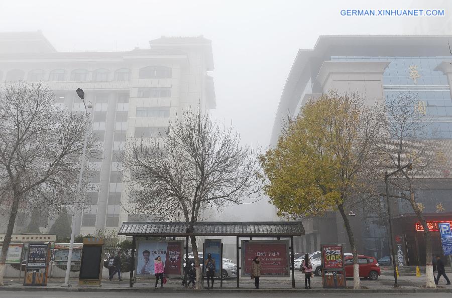 CHINA-NINGXIA-YINCHUAN-FOG(CN)