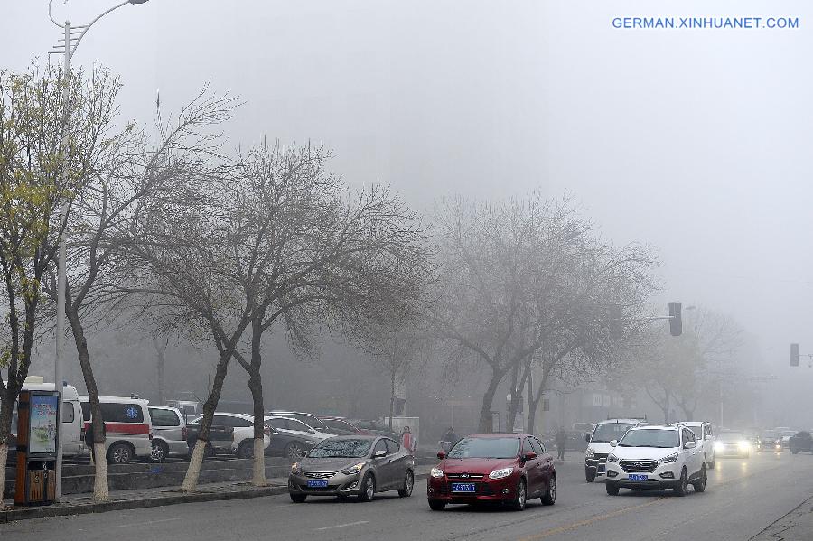 CHINA-NINGXIA-YINCHUAN-FOG(CN)