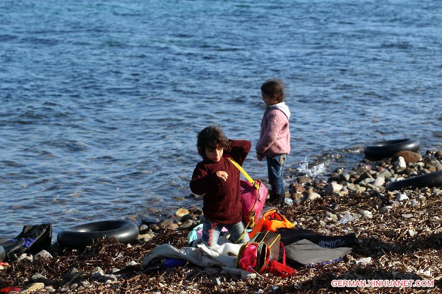 GREECE-LESBOS ISLAND-REFUGEES