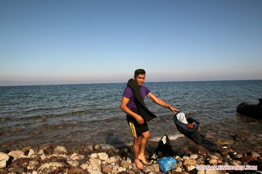 GREECE-LESBOS ISLAND-REFUGEES