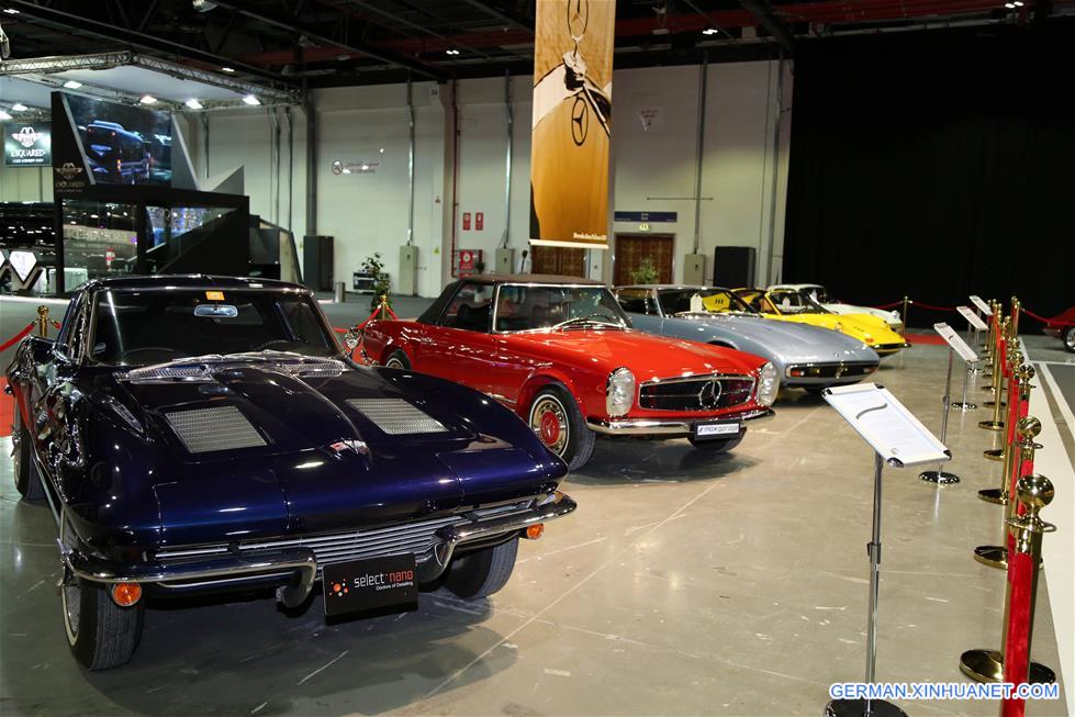 UAE-DUBAI-MOTOR SHOW-VINTAGE CARS