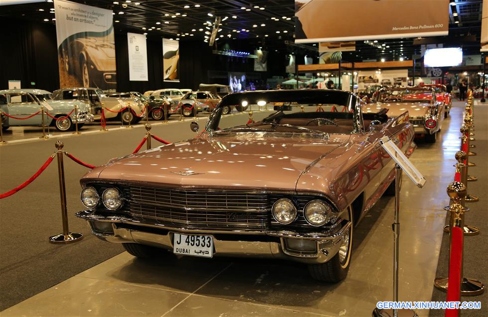 UAE-DUBAI-MOTOR SHOW-VINTAGE CARS