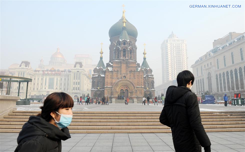 CHINA-HEILONGJIANG-HARBIN-FOG (CN)