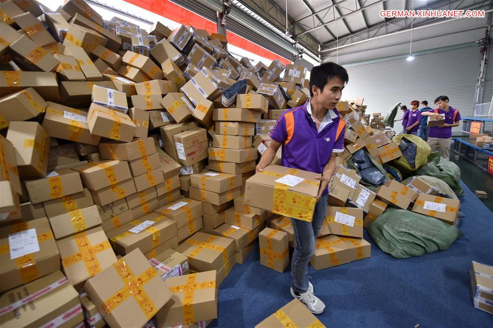 CHINA-GUANGDONG-SINGLES'DAY SHOPPING-DELIVERY (CN)