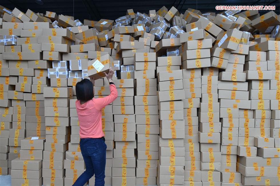 CHINA-GUANGDONG-SINGLES'DAY SHOPPING-DELIVERY (CN)