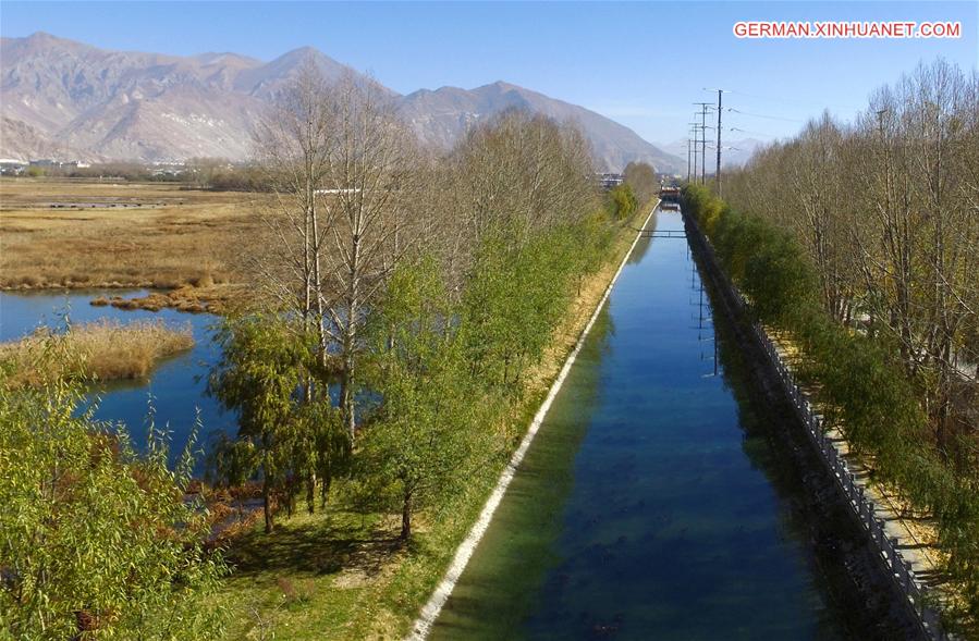 CHINA-TIBET-LHASA-WETLAND-SCENERY (CN) 