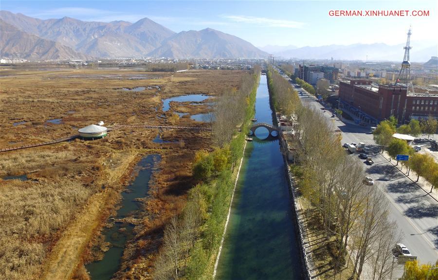 CHINA-TIBET-LHASA-WETLAND-SCENERY (CN) 