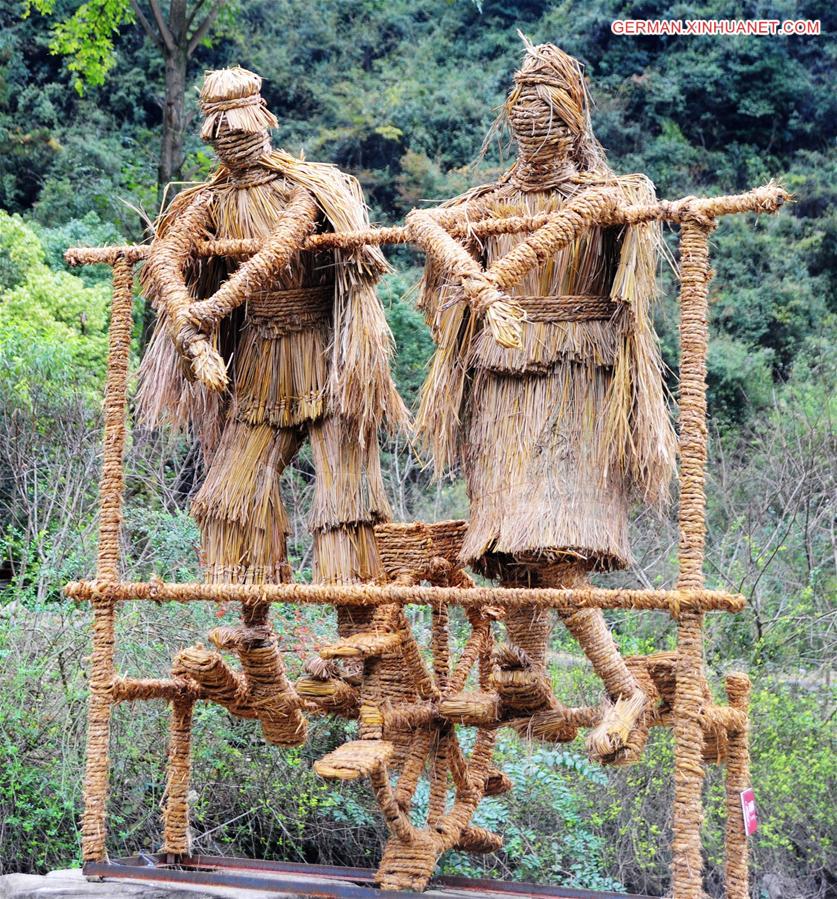 #CHINA-CHONGQING-STRAW FIGURES-FESTIVAL(CN)