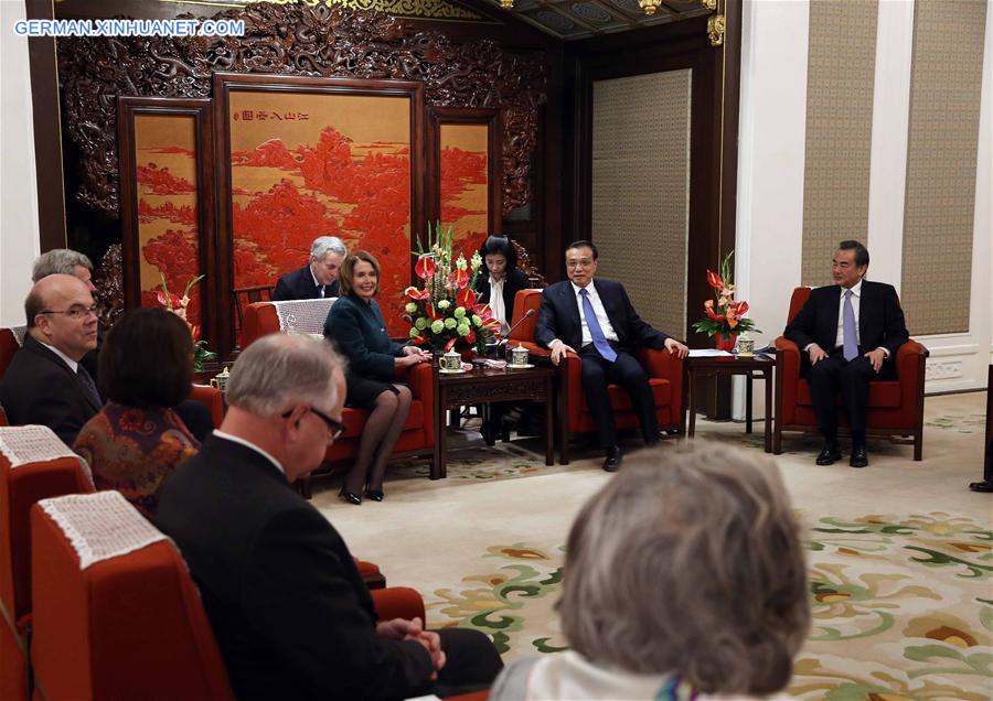 CHINA-BEIJING-LI KEQIANG-U.S.-PELOSI-MEETING(CN) 