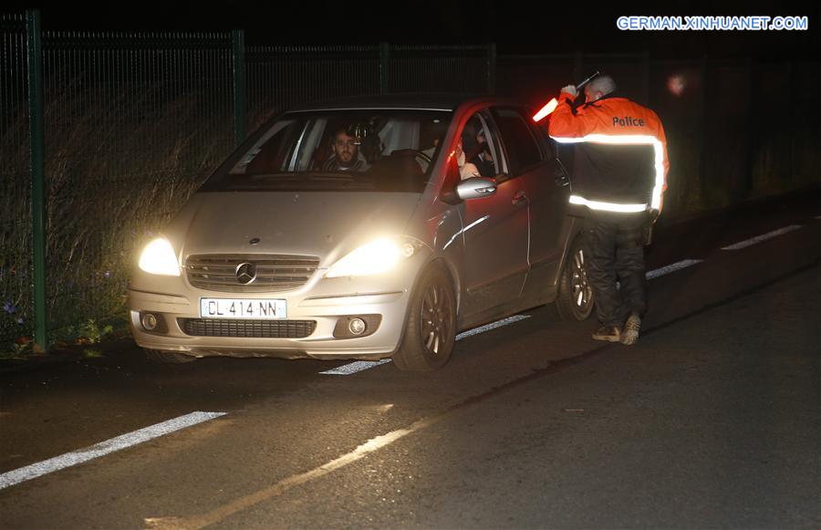 FRANCE-BELGIUM-BORDER-BETTIGNIES-SECURITY 