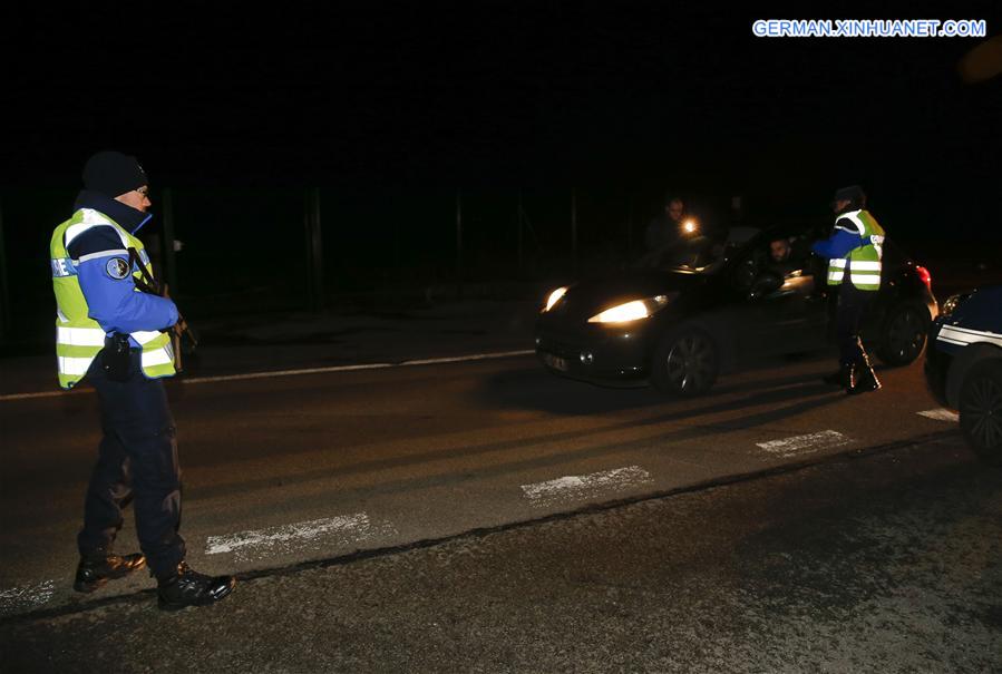 FRANCE-BELGIUM-BORDER-BETTIGNIES-SECURITY 