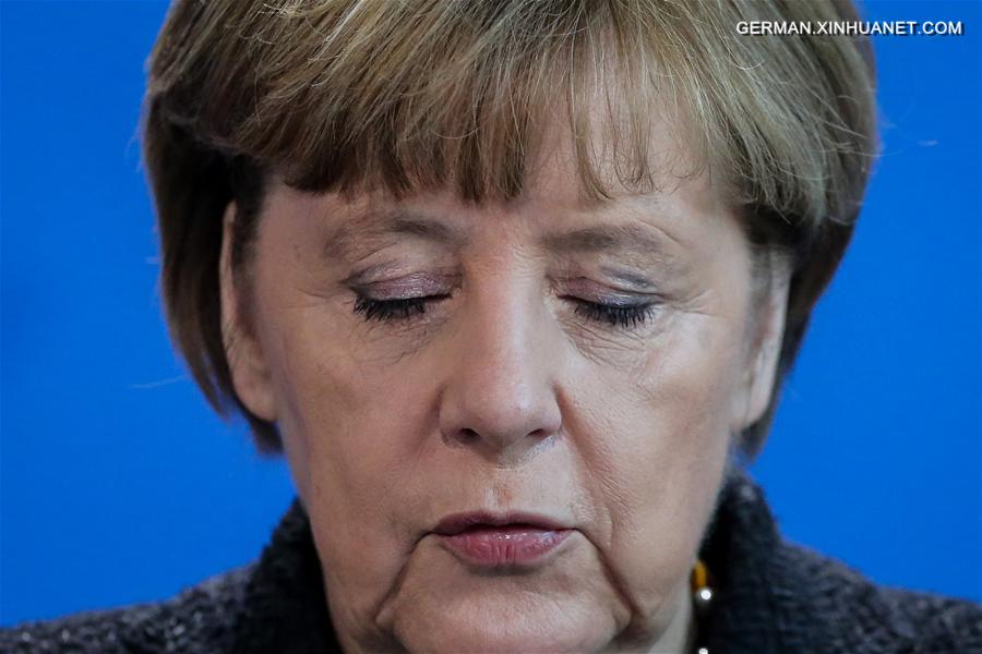 GERMANY-BERLIN-ANGELA MERKEL-PRESS