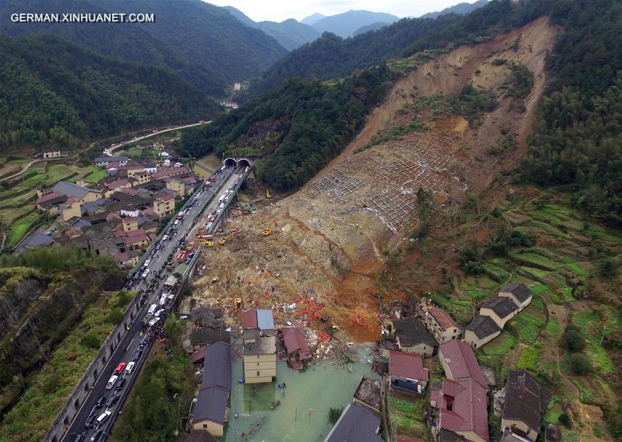 CHINA-ZHEJIANG-LISHUI-LANDSLIDE (CN) 