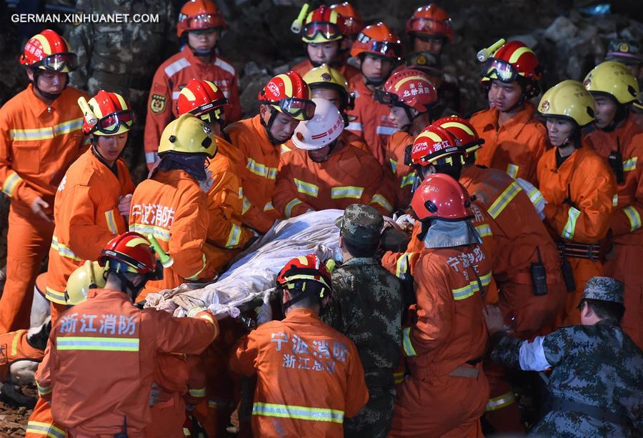 CHINA-ZHEJIANG-LISHUI-LANDSLIDE (CN) 