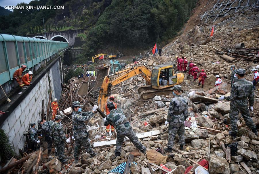 CHINA-ZHEJIANG-LISHUI-LANDSLIDE (CN) 