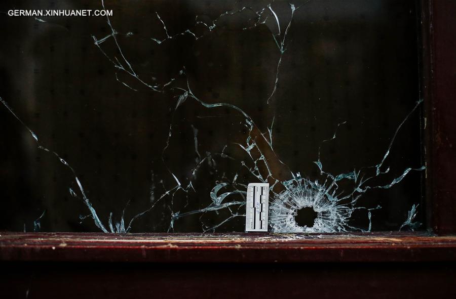 FRANCE-PARIS-ATTACKS-BULLET HOLES