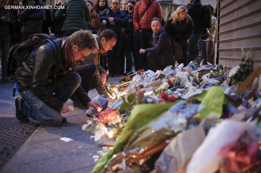 FRANCE-PARIS-ATTACKS-MOURNING