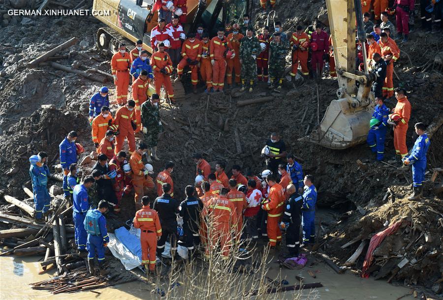 CHINA-ZHEJIANG-LISHUI-LANDSLIDE-AFTERMATH (CN) 