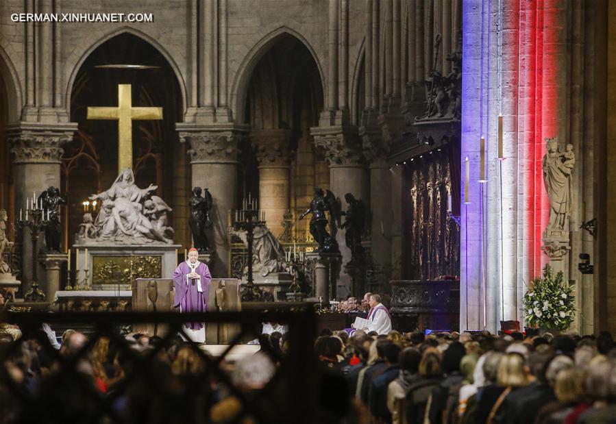 FRANCE-PARIS-VICTIMS-MASS